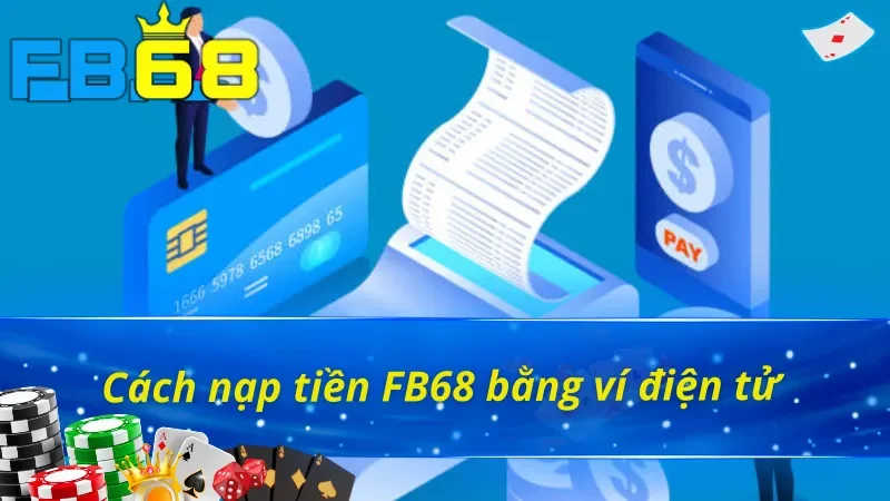 Cách Nạp Tiền FB68 Mang Lại Giây Phút Giải Trí Hấp Dẫn 4 Cách nạp tiền FB68 bằng ví điện tử nhanh chóng