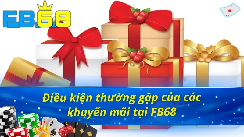 Khuyến Mãi FB68: Thông Tin Chi Tiết Để Tận Dụng Mọi Đãi Ngộ 6 Điều kiện thường thấy của các khuyến mãi FB68