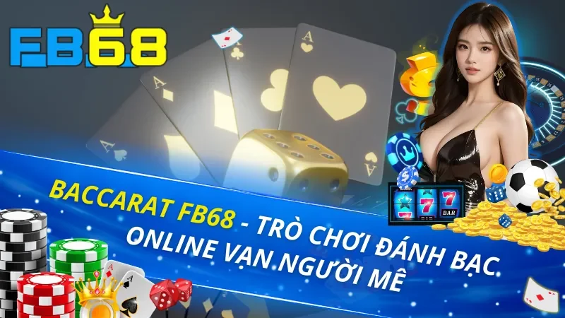 Baccarat - Trò Chơi Đánh Bạc Online Vạn Người Mê Tại FB68 4 Baccarat FB68