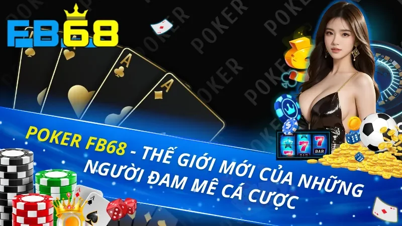 Poker - Thế Giới Mới Của Những Người Đam Mê Cá Cược FB68 5 Poker FB68