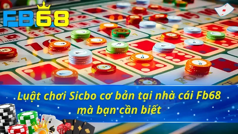 Sicbo - Nâng Niu Cảm Xúc Hội Viên Cùng Tiền Thưởng Lớn Cùng FB68 5 Quy tắc mà tân thủ cần biết khi tham gia Sicbo FB68