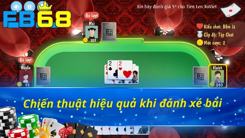 Chinh Phục Tiến Lên Miền Nam Thắng Lớn Mỗi Ngày Cùng FB68 6 Những chiến thuật giành chiến thắng lớn trong Tiến Lên Miền Nam FB68