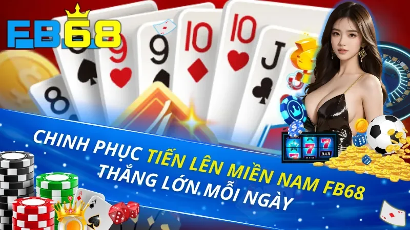 Chinh Phục Tiến Lên Miền Nam Thắng Lớn Mỗi Ngày Cùng FB68 4 Tiến Lên Miền Nam FB68