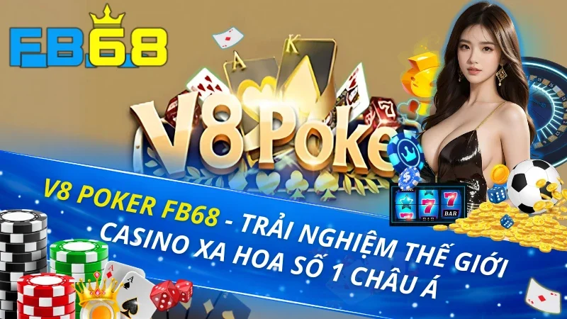 V8 Poker - Trải Nghiệm Thế Giới Casino Xa Hoa Số 1 Châu Á Tại FB68 3 V8 Poker FB68